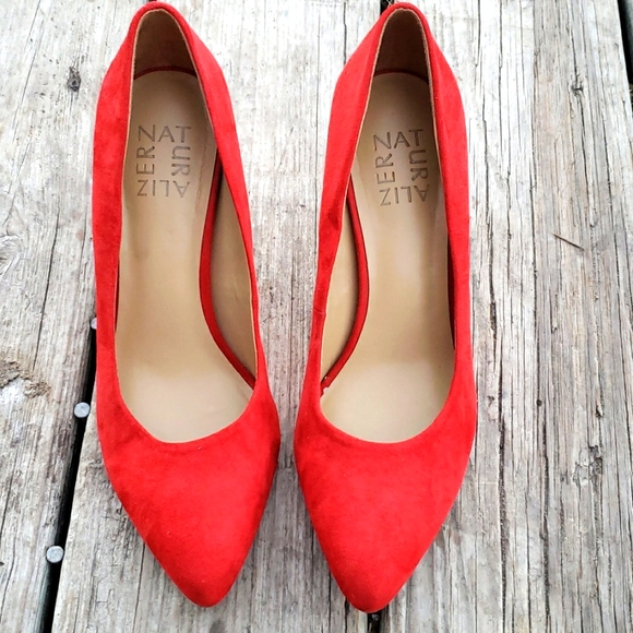 Naturalizer Shoes - Naturalizer suede red 👠
